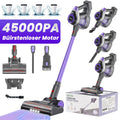 Grenintol N219 Akku-Hand-und Stielstaubsauger Akku Staubsauger kabellos,55mins,6 in 1 Staubsauger Hepa*4